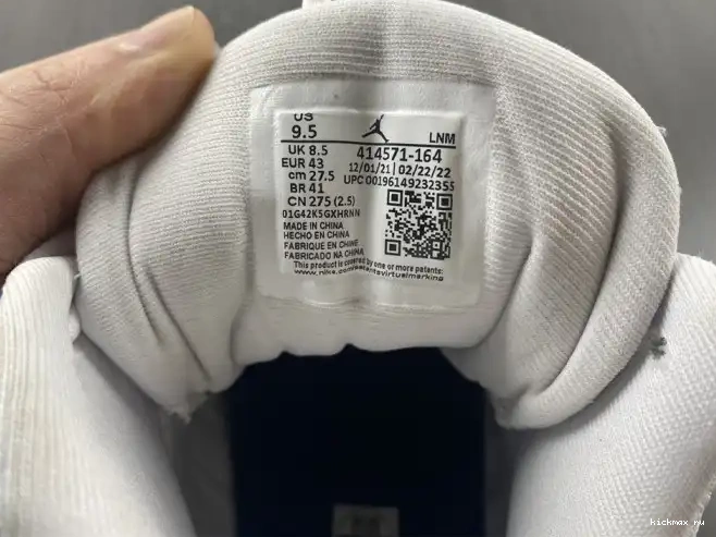 Rep Kickmax French 414571-164 Jordan Air Blue 13 0425